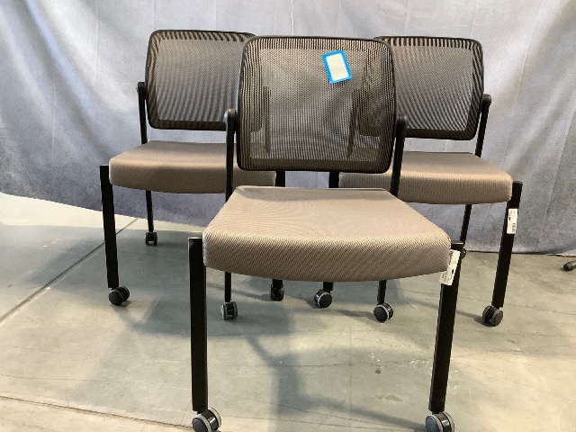 3 Rolling Office Chairs