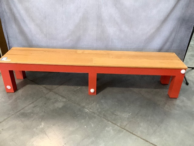 Large Wooden Bench