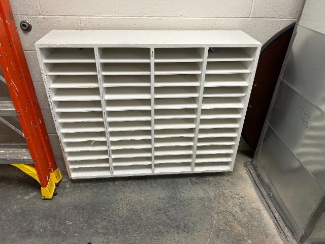 Mail Organizer Wooden Cubby