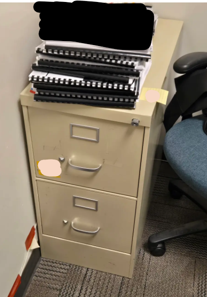 2 Drawer Filing Cabinet