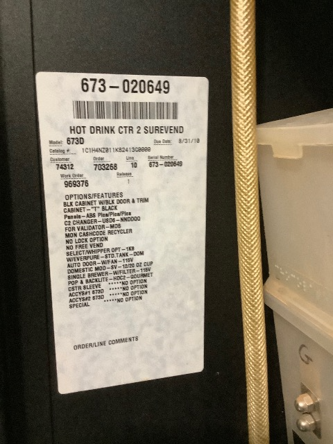 Crane Coffee Machine For Parts or Repair photo 3