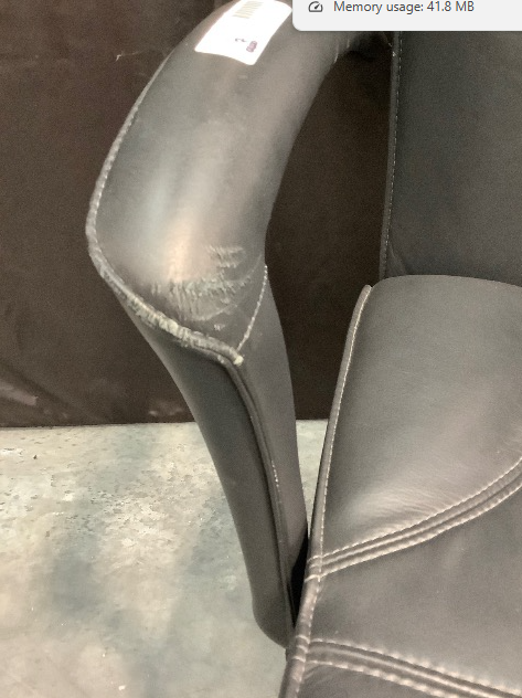 VIA SEATING Carmel High Back Executive Rolling Chair photo 4