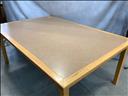 Light Wood Laminate Inlay Table