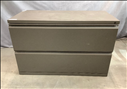 2 Drawer Metal File Cabinet
